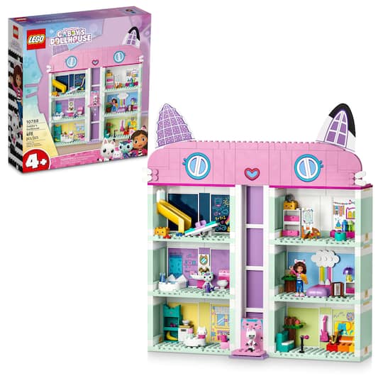 LEGO® Gabby’s Dollhouse 10788 Building Toy Set (498 Pieces)
